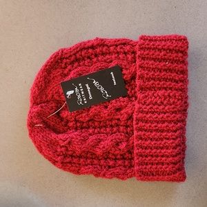 Handknit Irish Wool Hat, Unisex